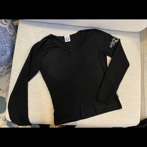 Scorpion Bay 10% cashmere fitted sweater - Picture 2 of 8